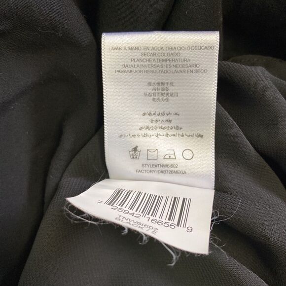 🚨 Bcbgeneration Black One Shoulder Ruffle Tier - Picture 6 of 7